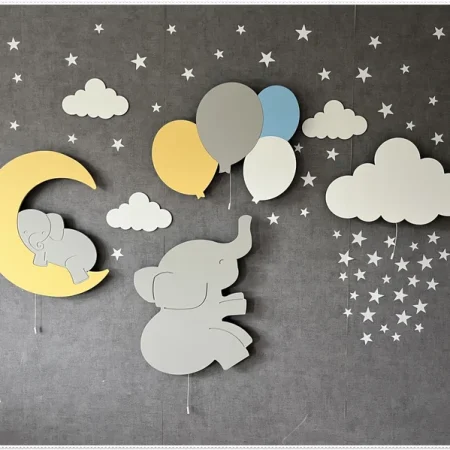 4'lü Bebek Odası Lamba