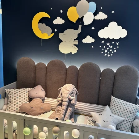 4 lü Lamba Fil&4lübalon&bulut&AyüzeriFil